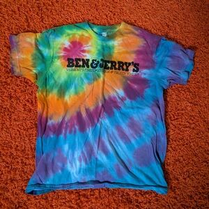 Anvil Purple and Blue Short Sleeve Tee